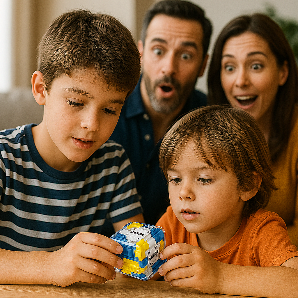 🎁 Christmas Gift Ideas – 3D Ball Rolling Cube Maze Puzzle Toy | Stress-Relief Brain Teaser for Kids & Adults