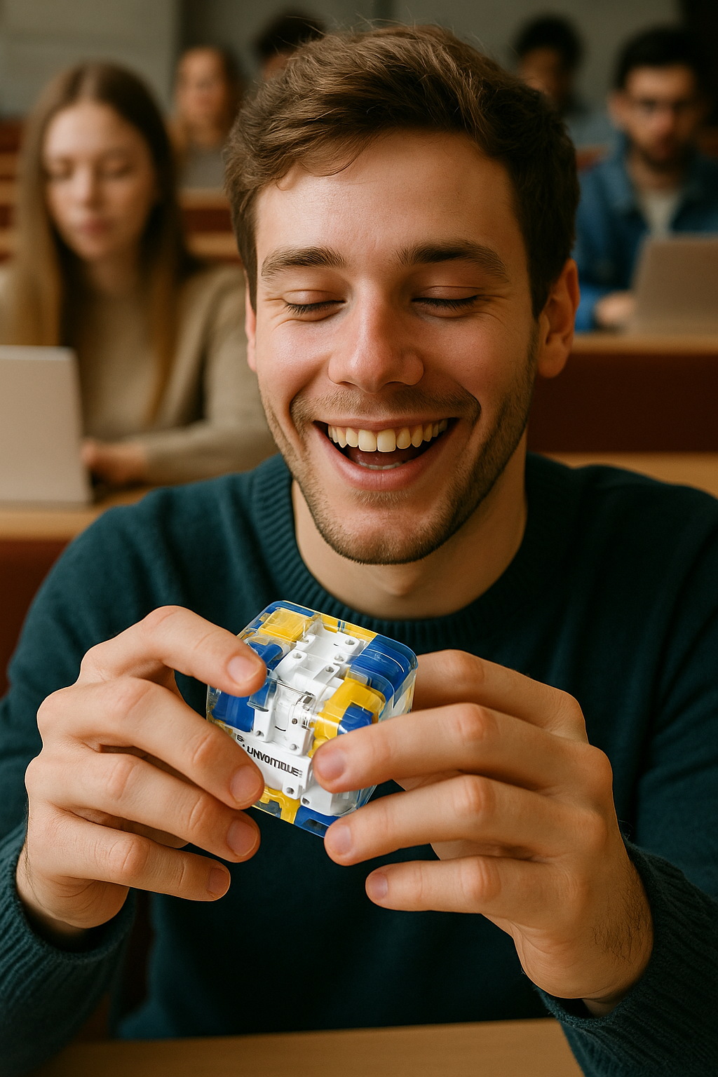 🎁 Christmas Gift Ideas – 3D Ball Rolling Cube Maze Puzzle Toy | Stress-Relief Brain Teaser for Kids & Adults