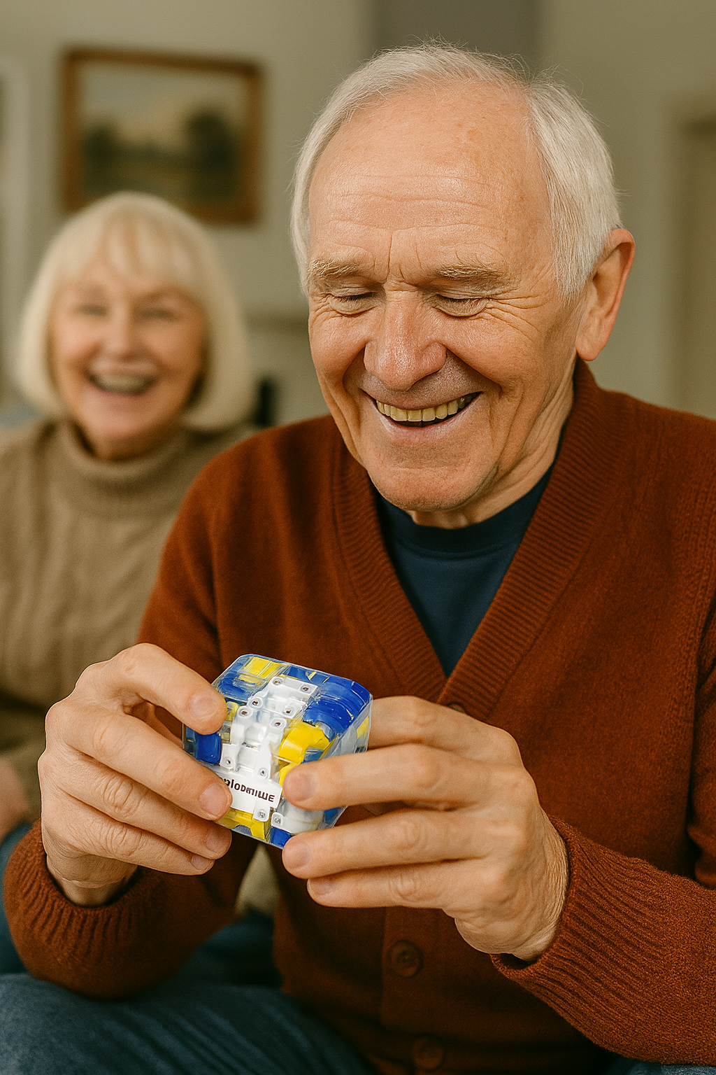🎁 Christmas Gift Ideas – 3D Ball Rolling Cube Maze Puzzle Toy | Stress-Relief Brain Teaser for Kids & Adults
