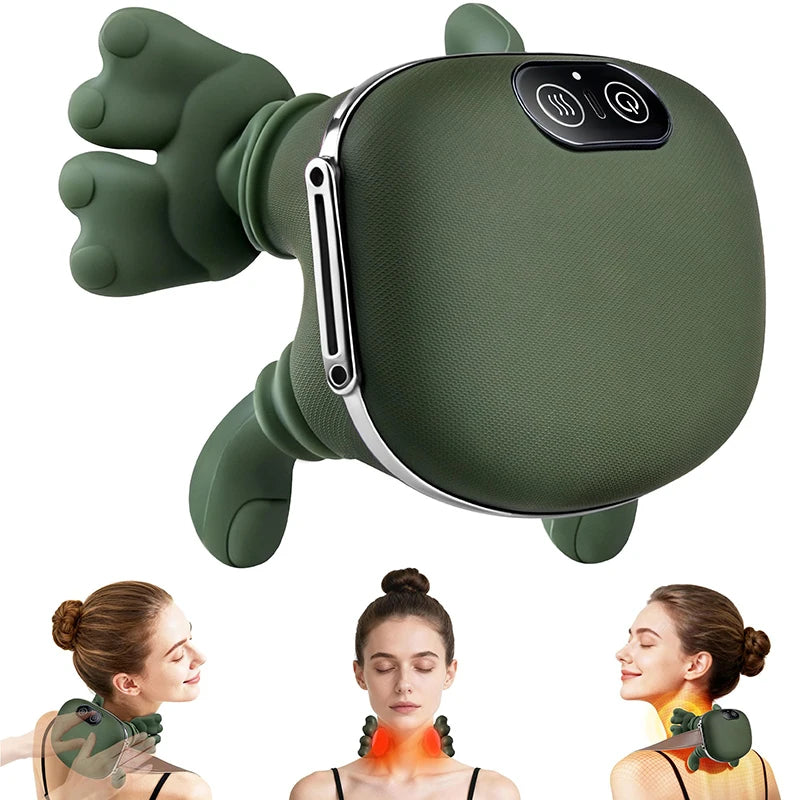 Bionic N7 Cervical Massager Pillow – Deep Tissue Kneading for Neck, Back & Legs