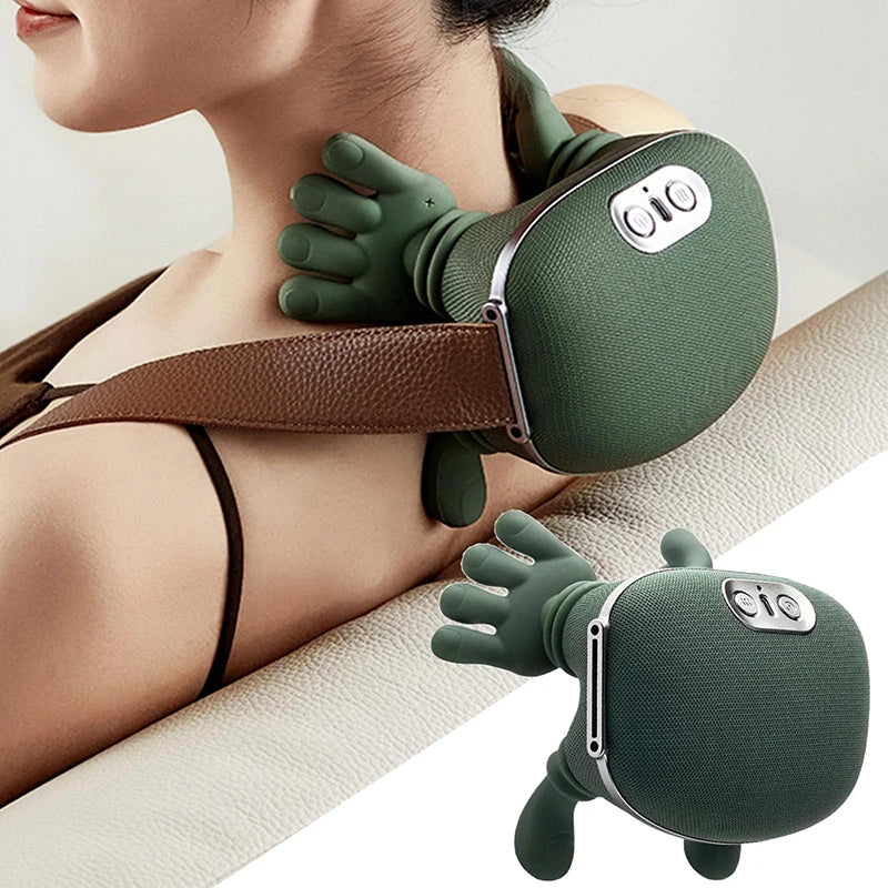 Bionic N7 Cervical Massager Pillow – Deep Tissue Kneading for Neck, Back & Legs